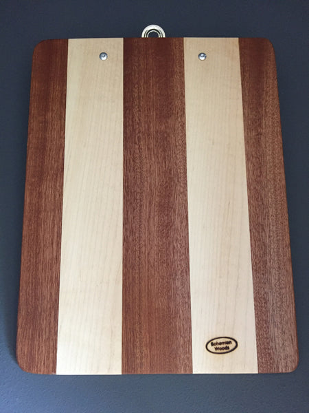 Handmade Mixed Wood Clipboard